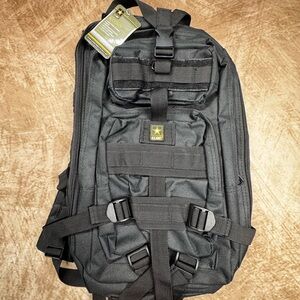 U.S. Army Rucksack Tactical Black Backpack Daypack Laptop bag